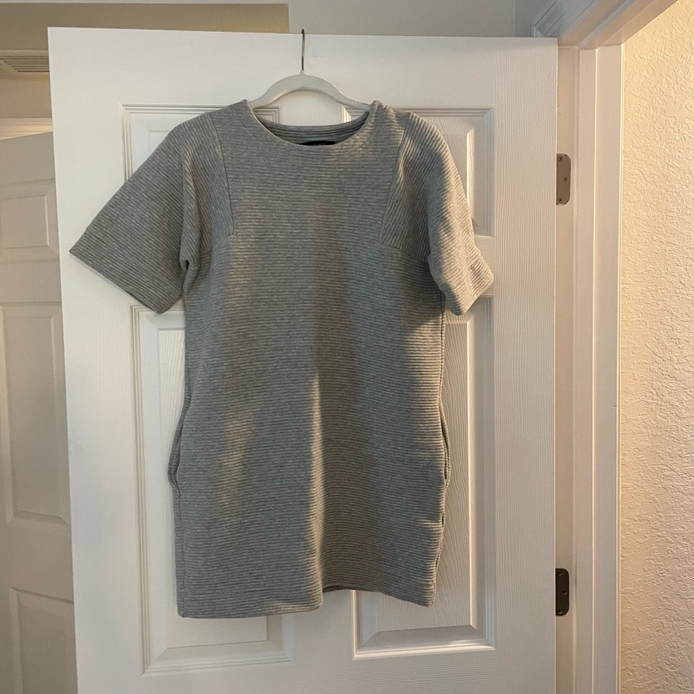 Banana Republic Gray Mini Dress